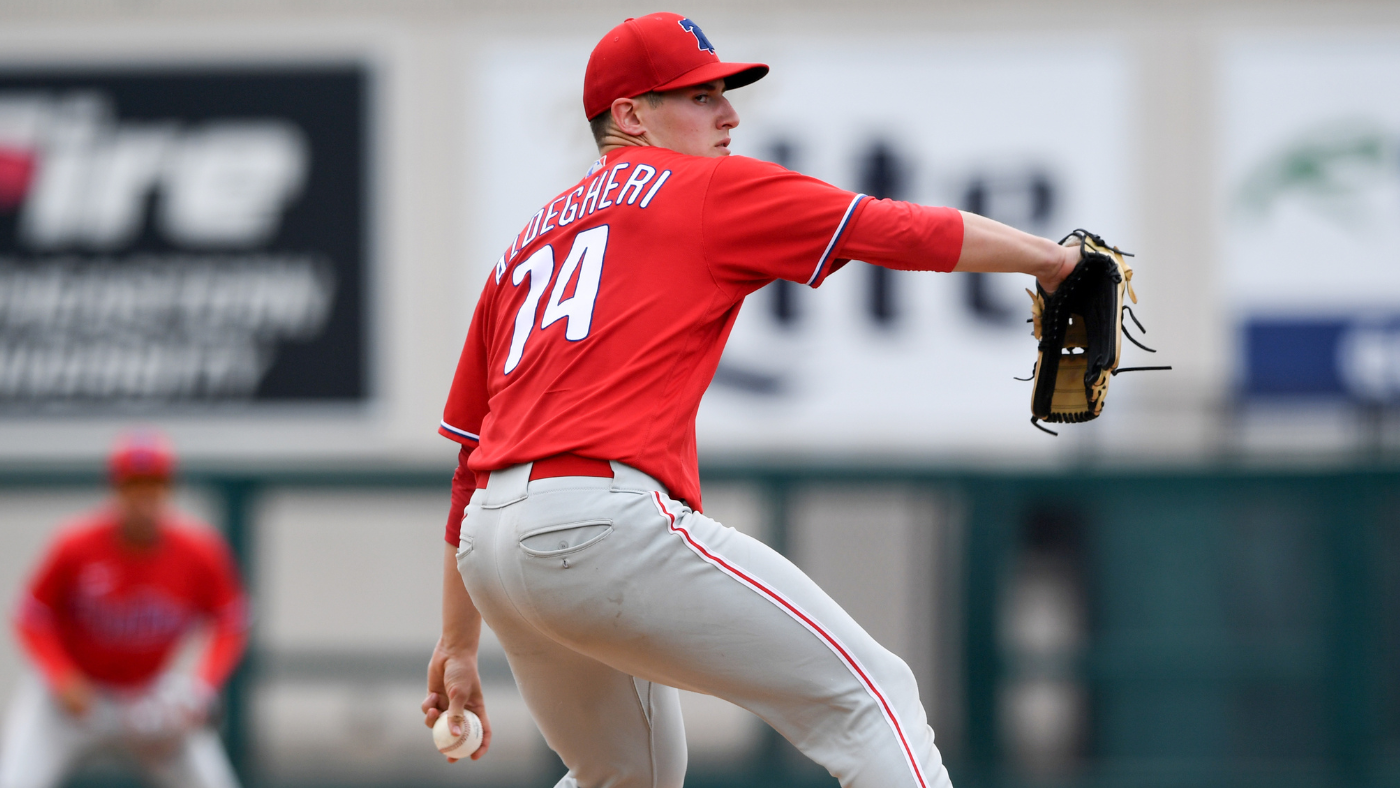 Angels pitcher Sam Aldegheri to become first player born and raised in Italy to appear in MLB game