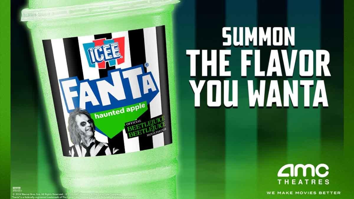 AMC Offering "Haunted" Icee In Honor of Beetlejuice Beetlejuice