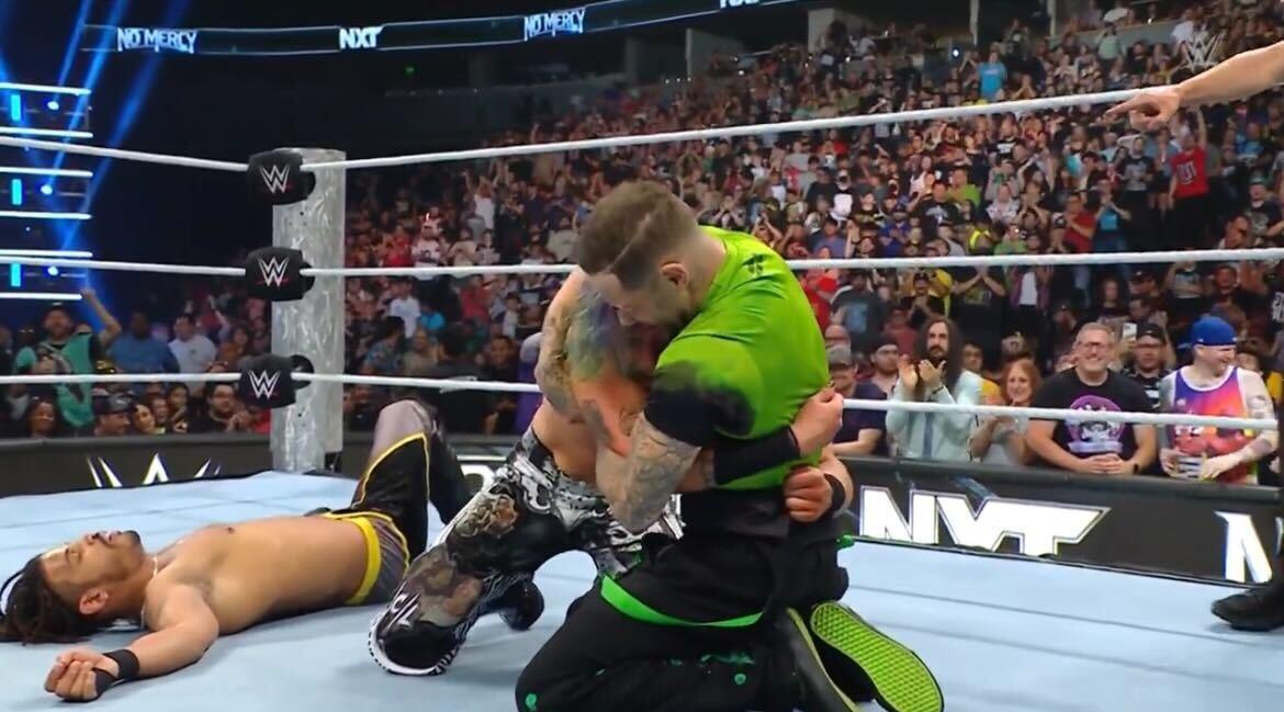 TNA's Trey Miguel Helps Zachary Wentz Secure WWE NXT No Mercy Victory