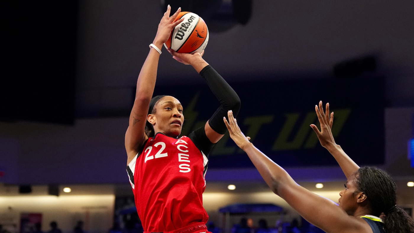 A'ja Wilson 1,000 point-season tracker: Aces star on pace for best scoring season in WNBA history