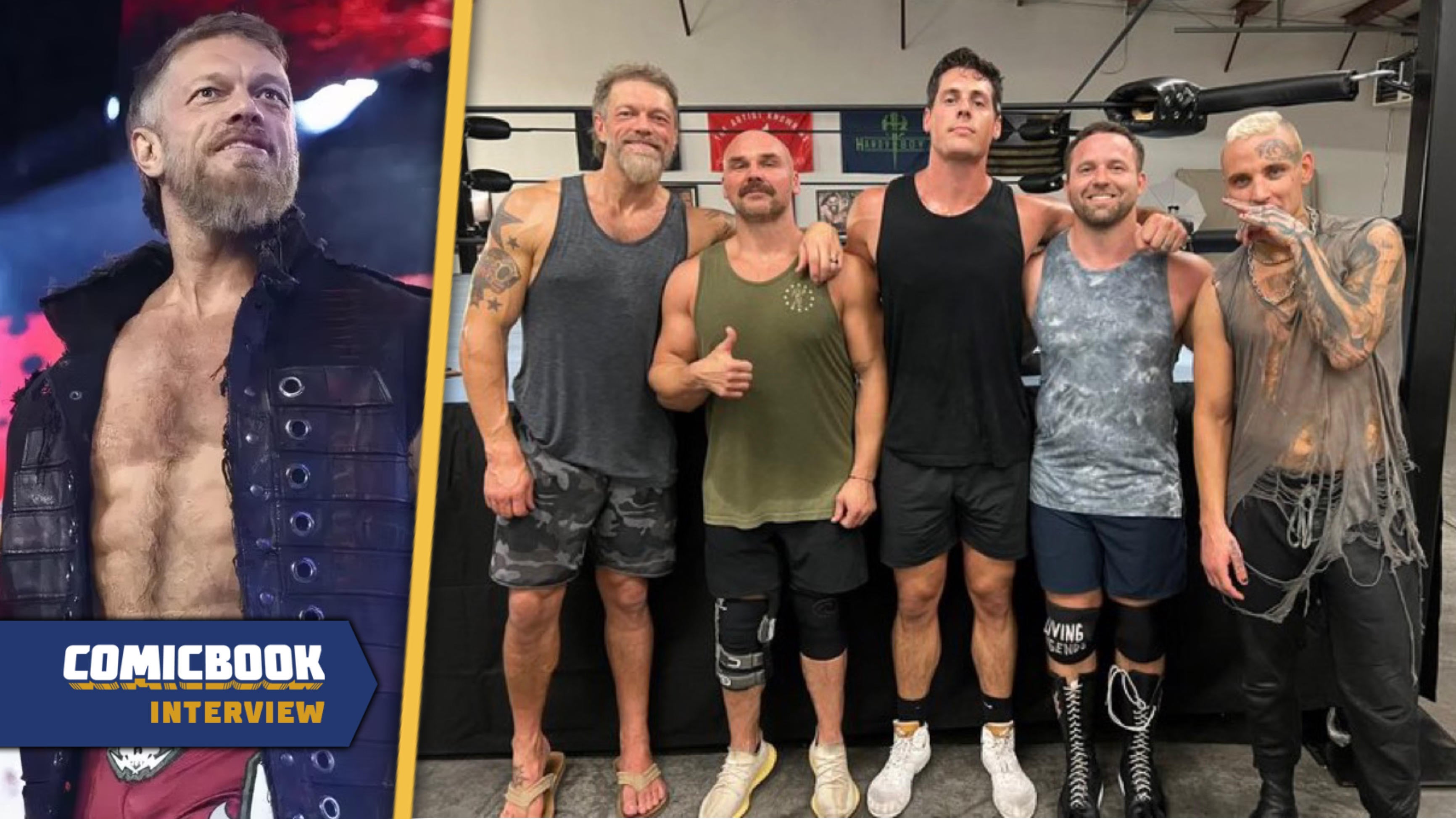 Adam Copeland Gives Update on AEW Injury Status After Training Photo Surfaces (Exclusive)