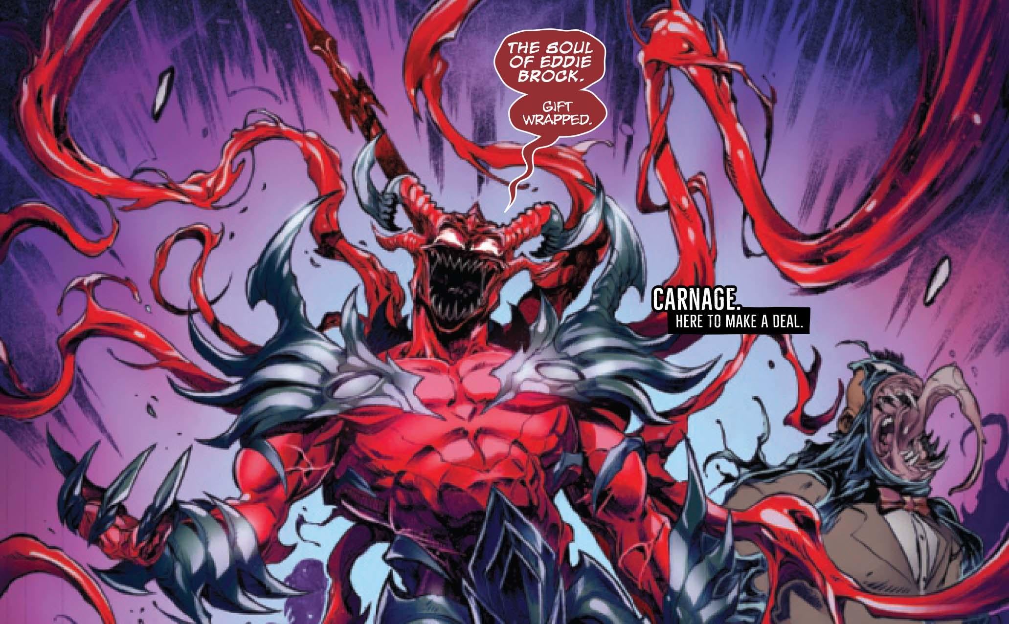 Marvel Updates Carnage's King in Black Costume