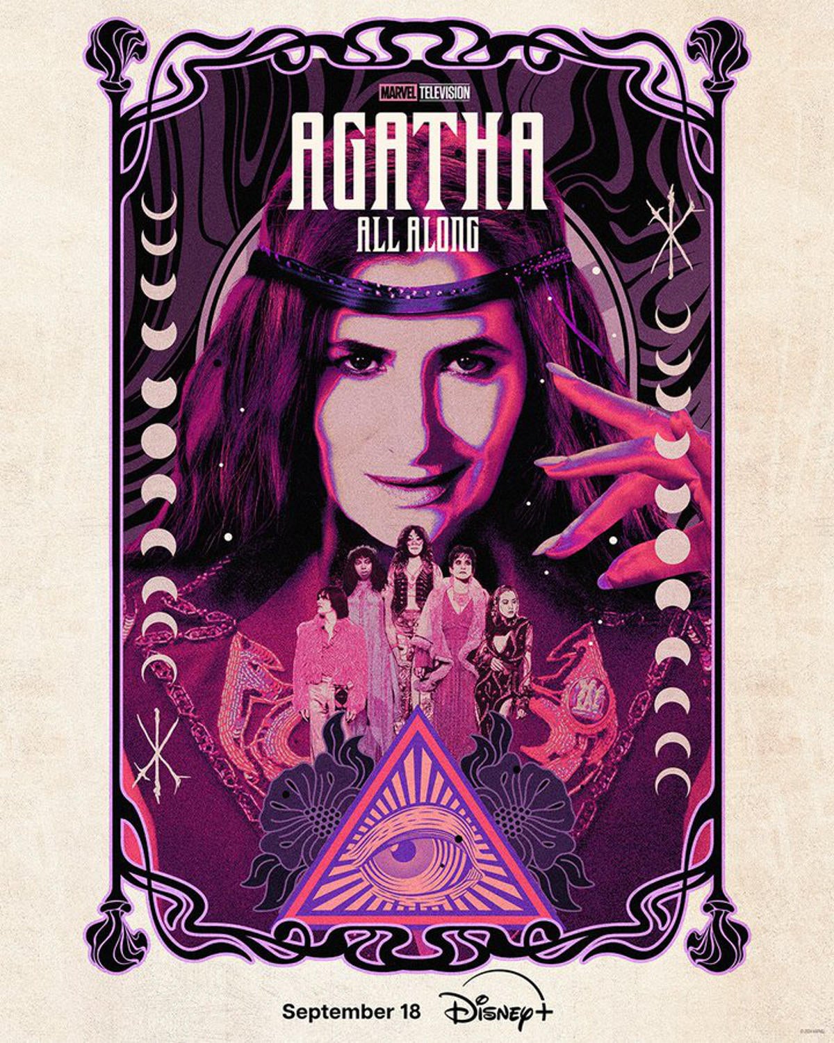 Agatha All Along Gets Horror Tribute Posters Ahead of Disney+ Debut