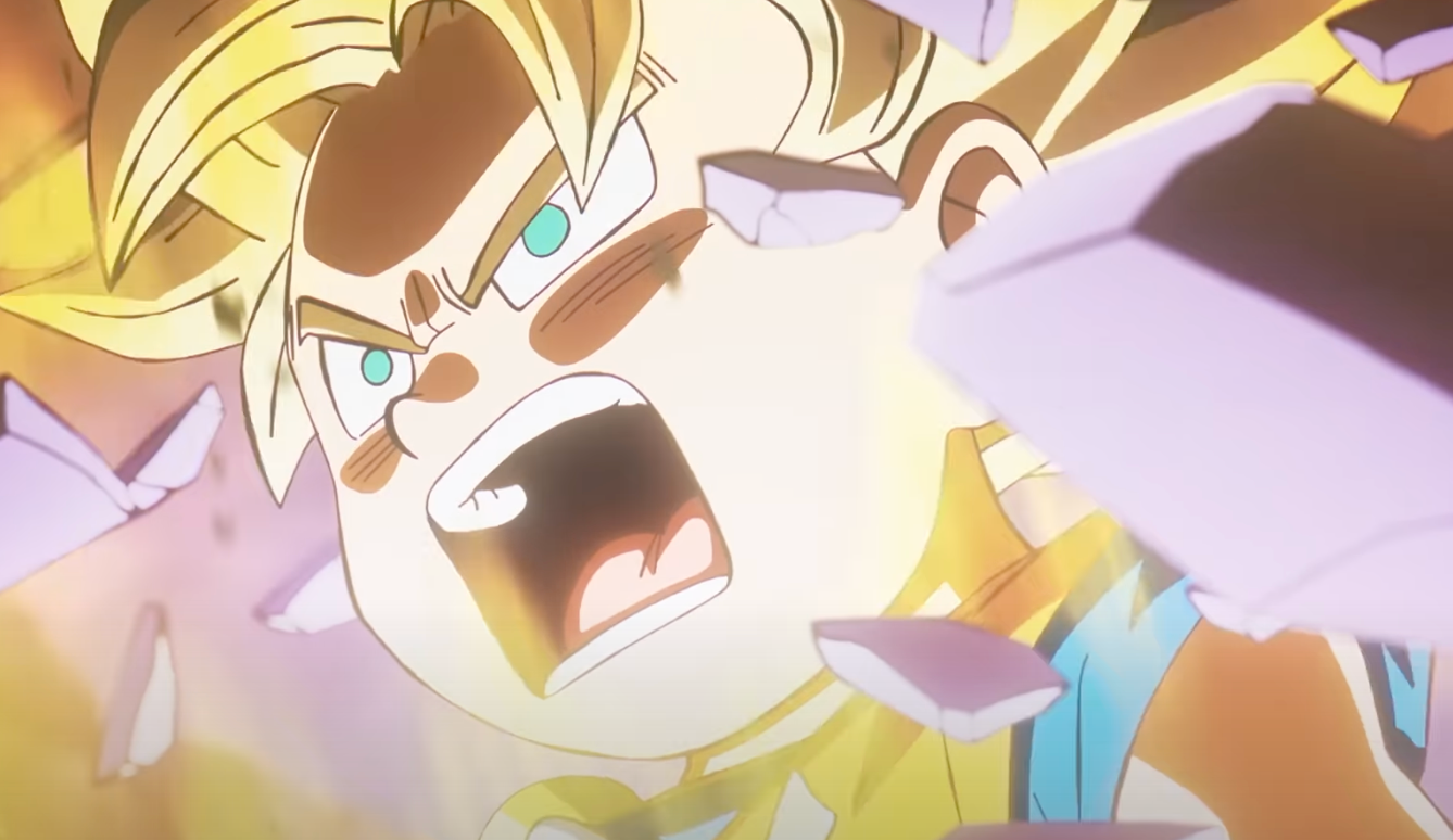 Dragon Ball Daima поделилась первым взглядом на Super Saiyan Goku Mini