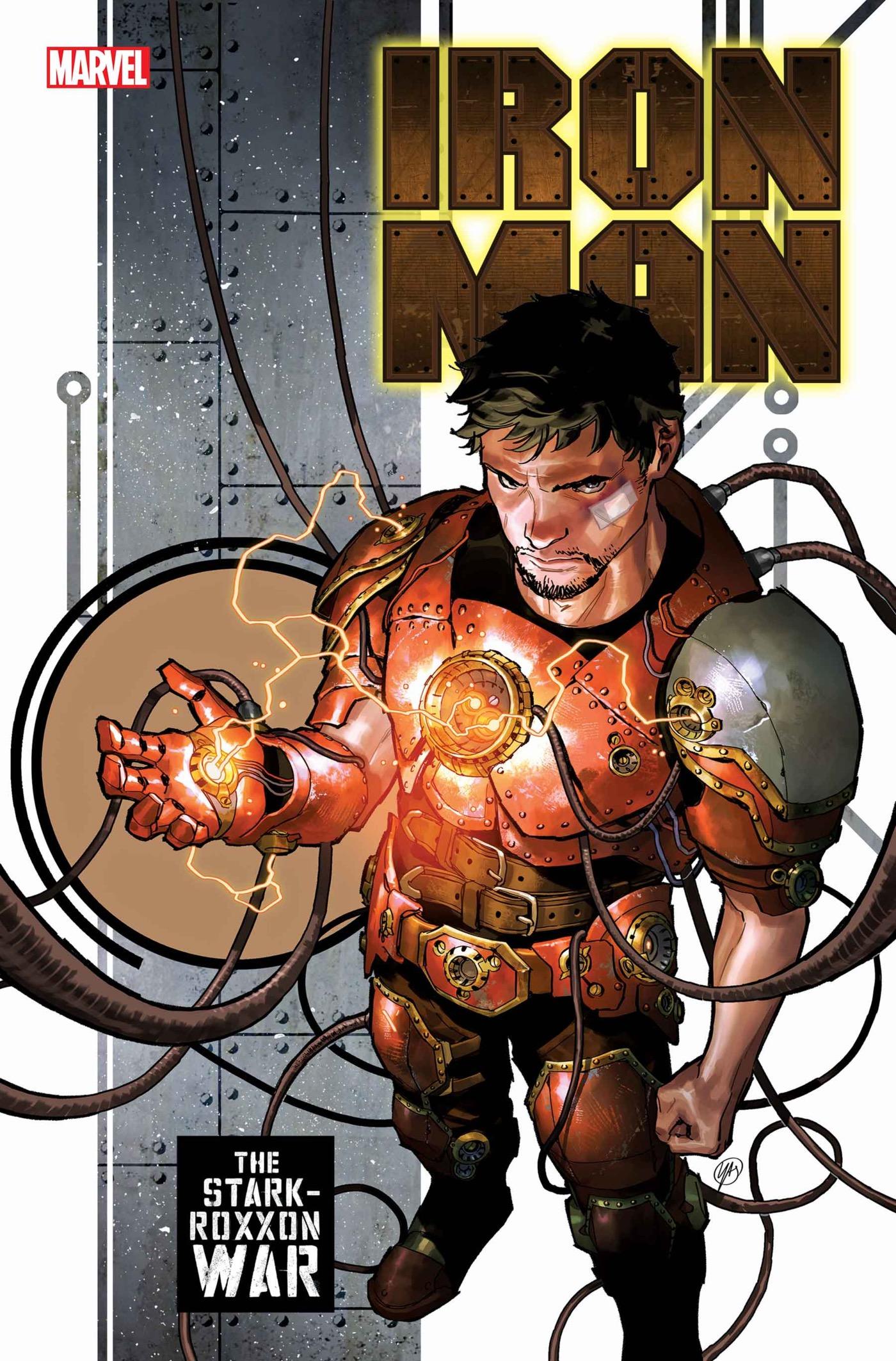 Marvel's Iron Man #1 Variant Covers Showcase Tony Stark's Improvised Iron Man Armor