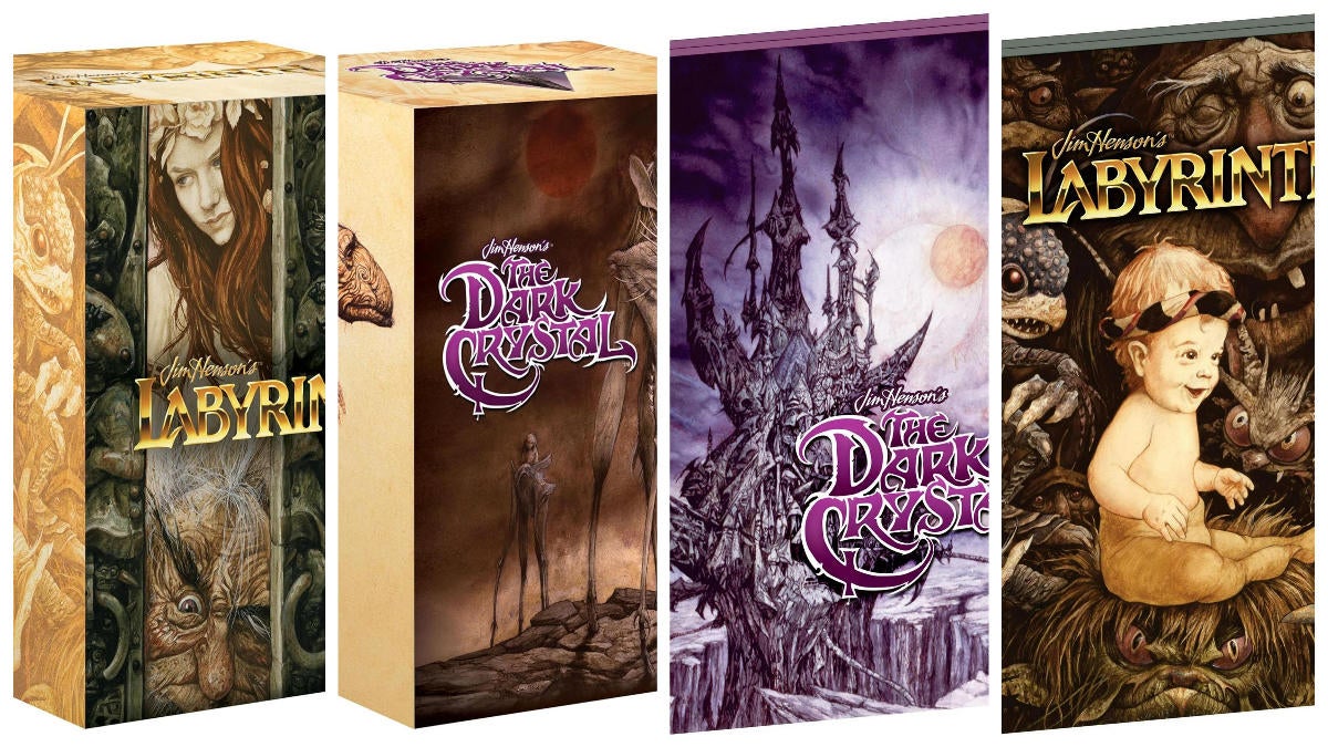 Jim Henson's Labyrinth and The Dark Crystal Get Collector's Editions and Exclusive Steelbooks