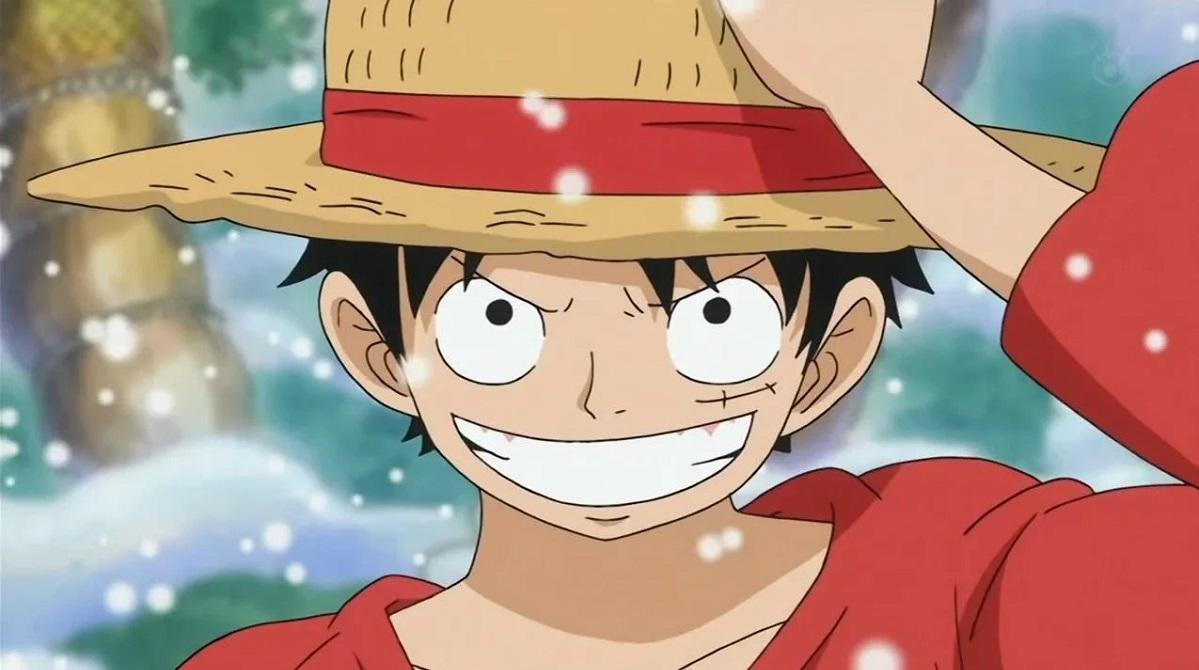 One Piece Cosplay Stretches With Bodypaint Luffy