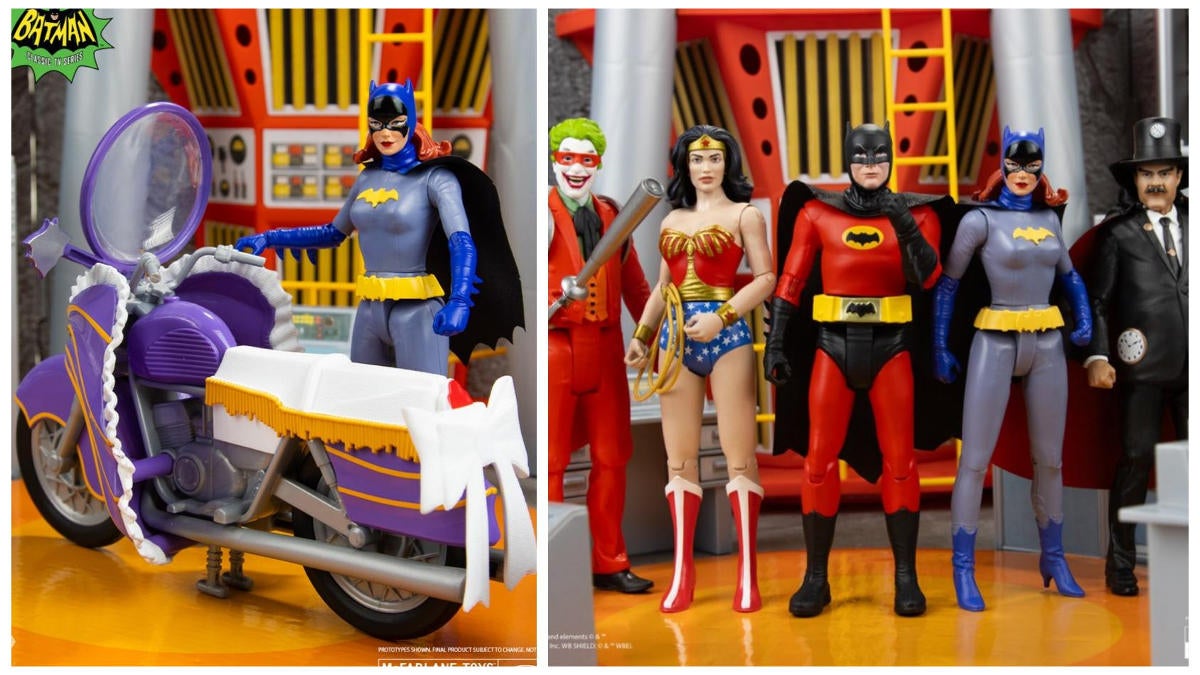 McFarlane Toys DC Retro Batman '66 Wave 11 Figure Pre-Orders Launch Today