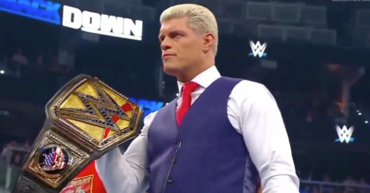 WWE's Cody Rhodes Booked for Steel Cage Title Match on SmackDown