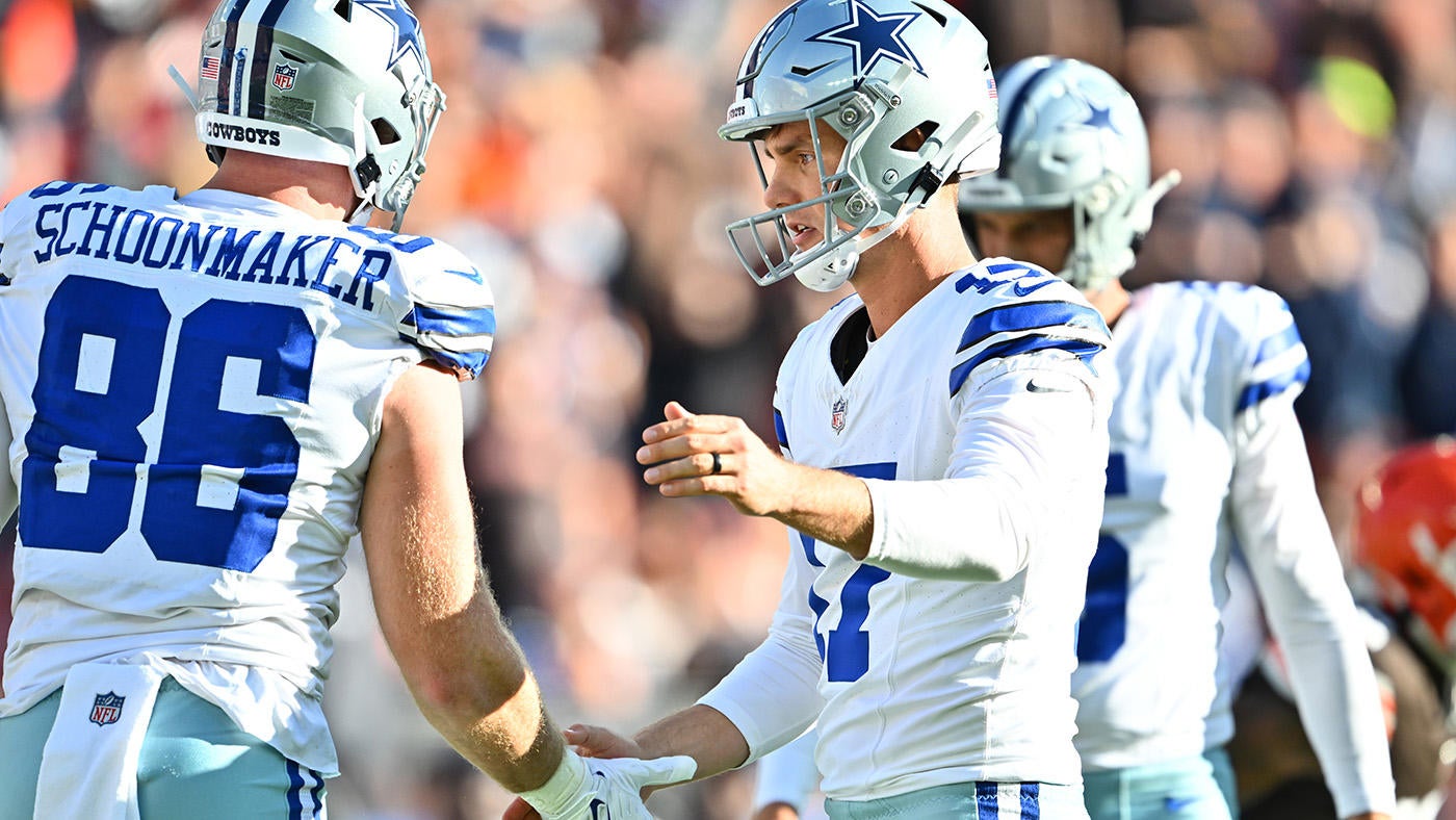 Cowboys' Brandon Aubrey nearly ties NFL record for longest field goal, almost tried from 71