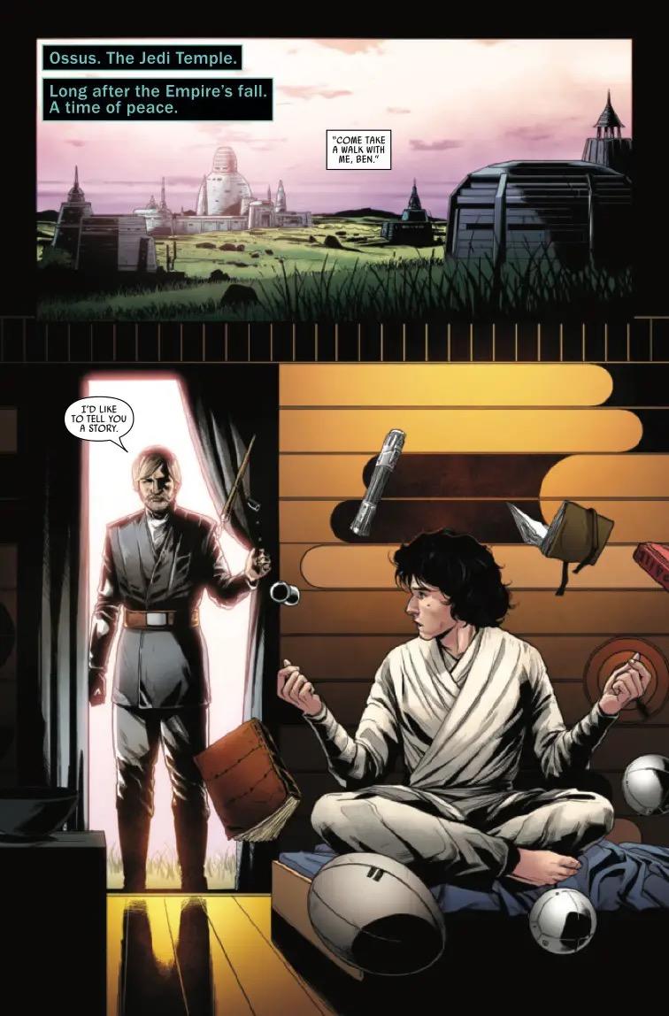 Marvel's Star Wars Final Issue Preview Features Luke Skywalker and Ben Solo