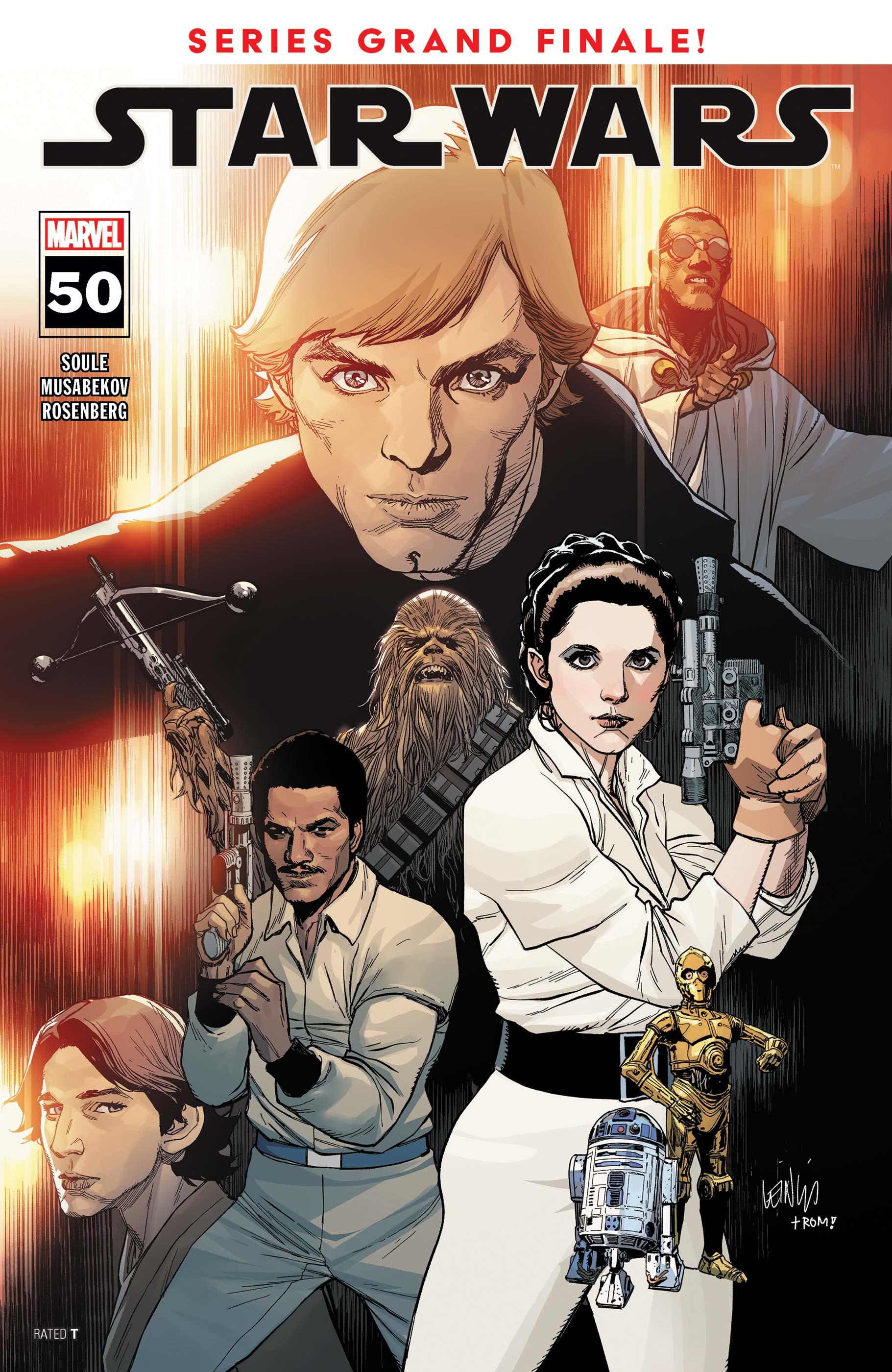 Marvel's Star Wars Final Issue Preview Features Luke Skywalker and Ben Solo