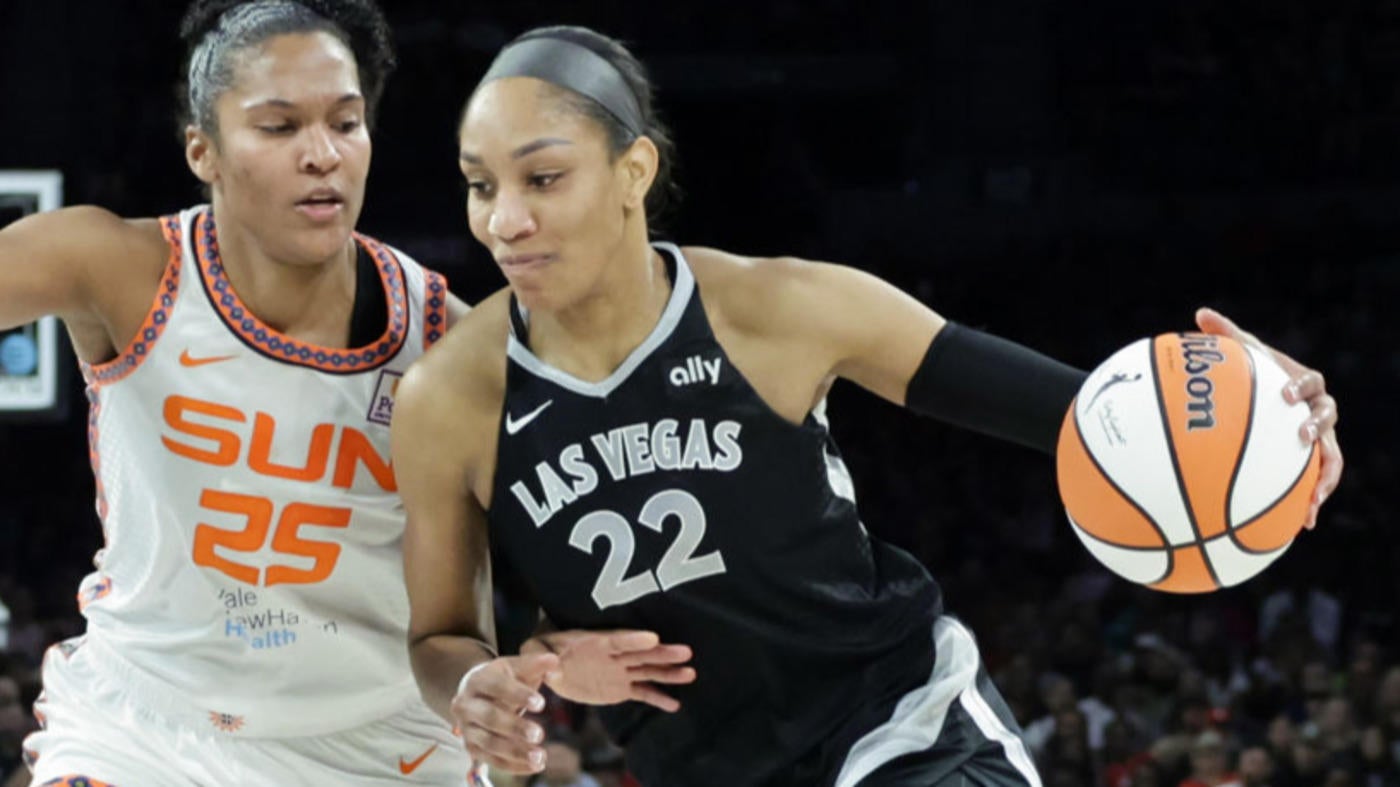 A'ja Wilson injury update: Aces star out vs. Liberty after injuring ankle, has 'no long-term concerns'