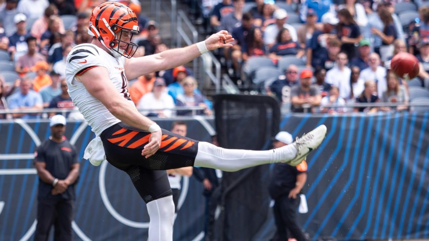 Bengals rookie punter sets franchise record by smashing 80-yard kick against Patriots in Week 1