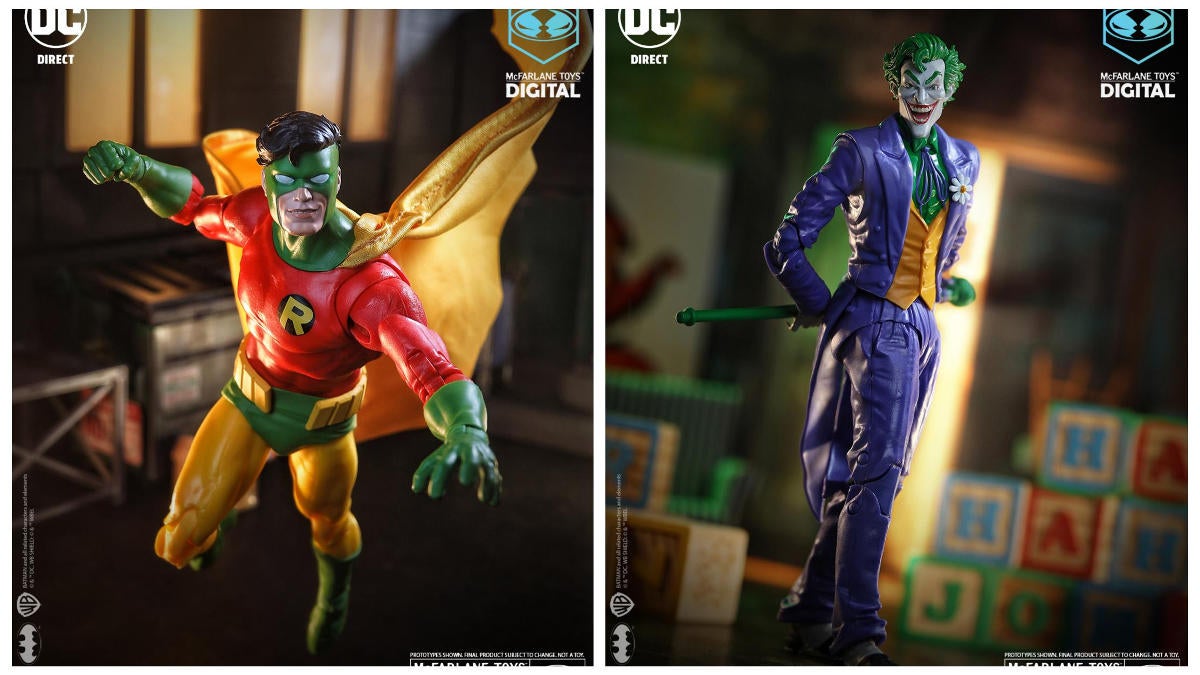 McFarlane Toys Silver Age Joker and Earth-2 Robin Figure Pre-Order Details