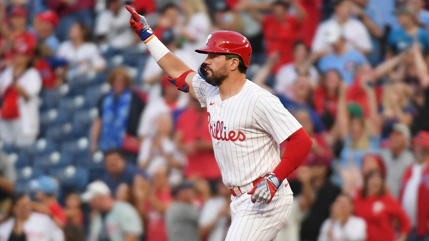 Phillies' Kyle Schwarber establishes MLB single-season record vs. Rays with 14th leadoff home run