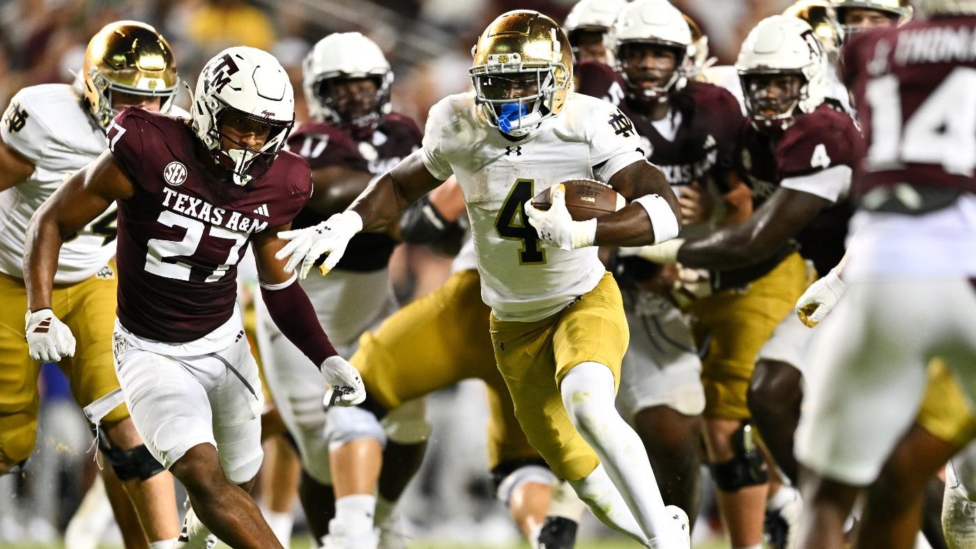 Notre Dame vs. Purdue odds, line, picks, bets: 2024 college football Week 3 predictions from proven model