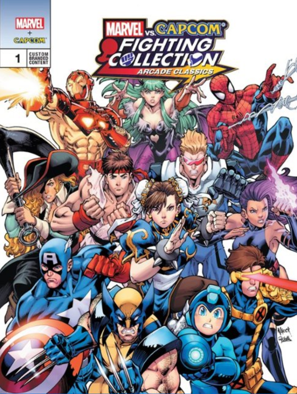 Marvel vs. Capcom Fighting Collection представляет первый взгляд на промо-комикс