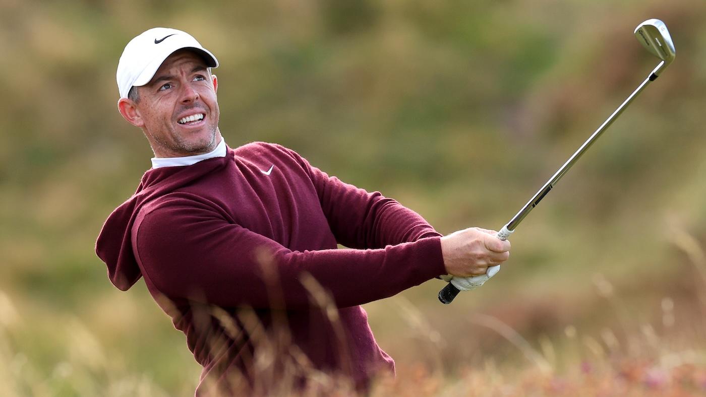 Rory McIlroy finishes hot to open play at 2024 Irish Open with 68 at Royal County Down