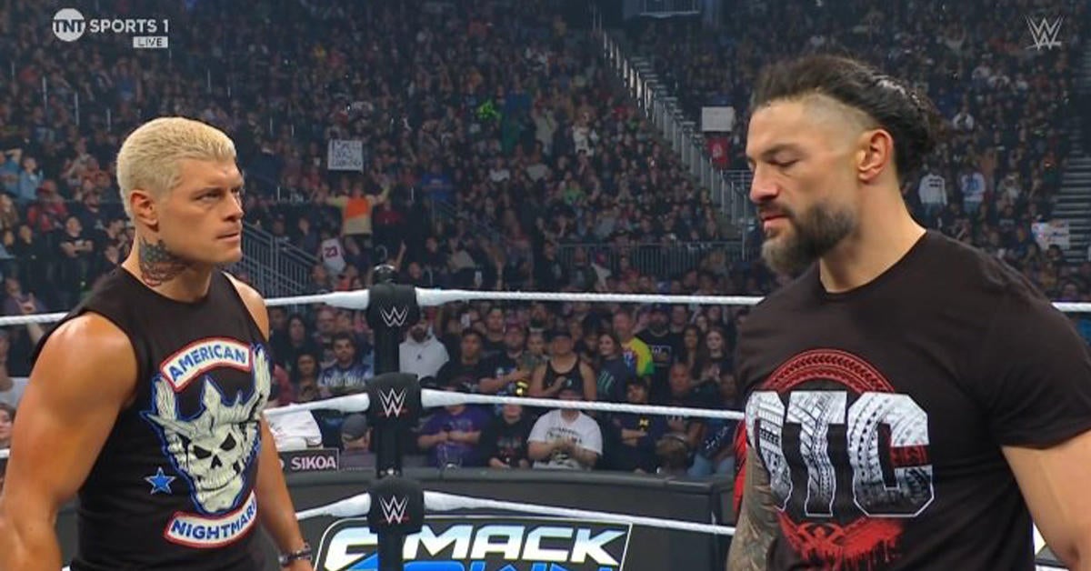 WWE's Roman Reigns and Cody Rhodes Are Actually Teaming Up at Bad Blood