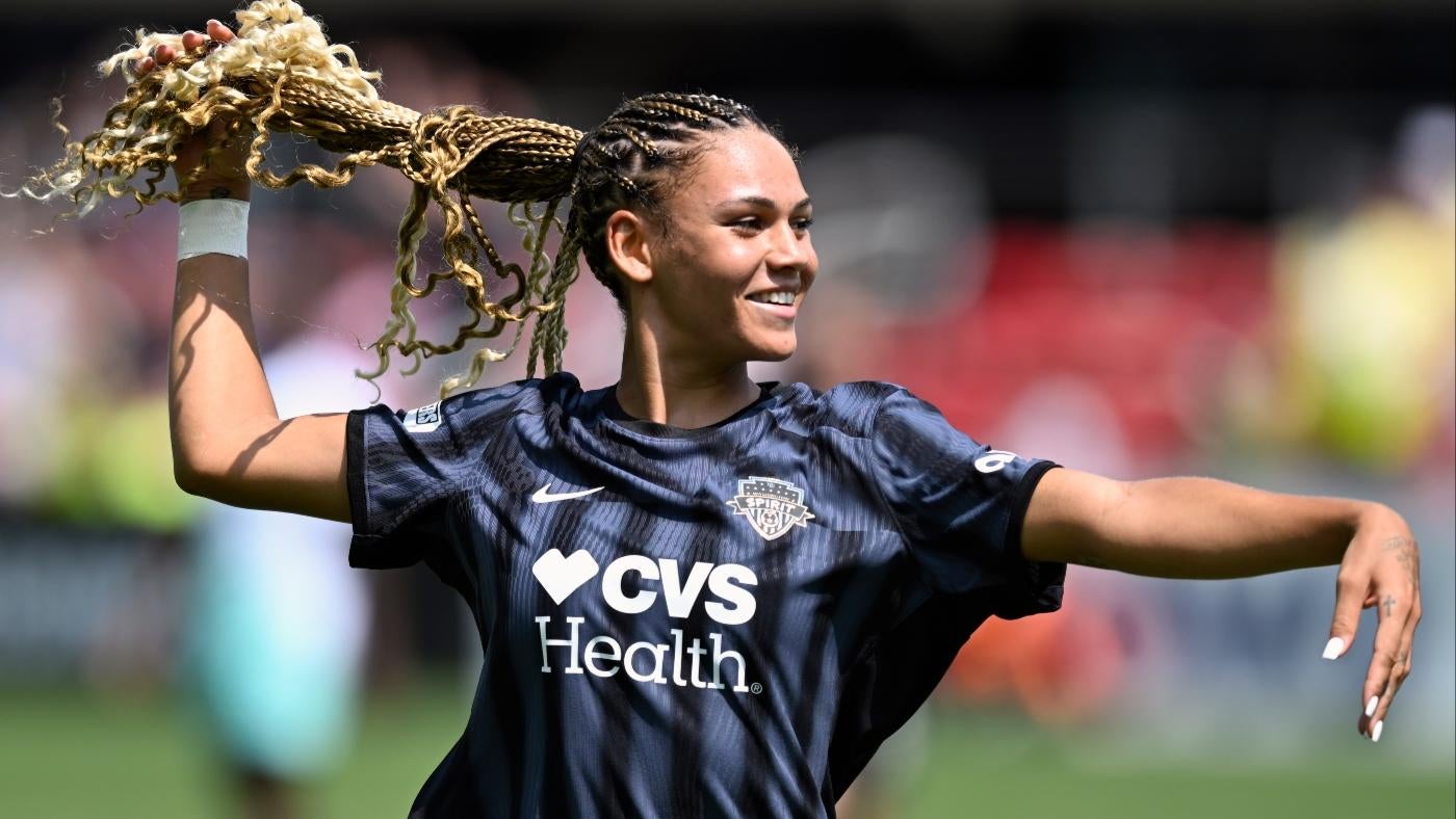 USWNT's Trinity Rodman scores incredible goal for Washington Spirit, follows it up with unique celebration