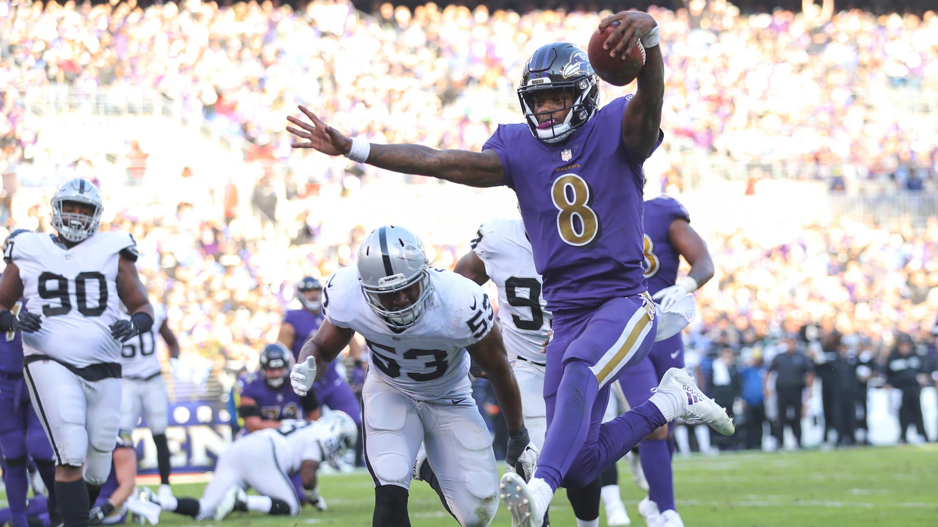 OnSite Report CBS Sports' AJ Ross Previews RaiderRavens Stream of