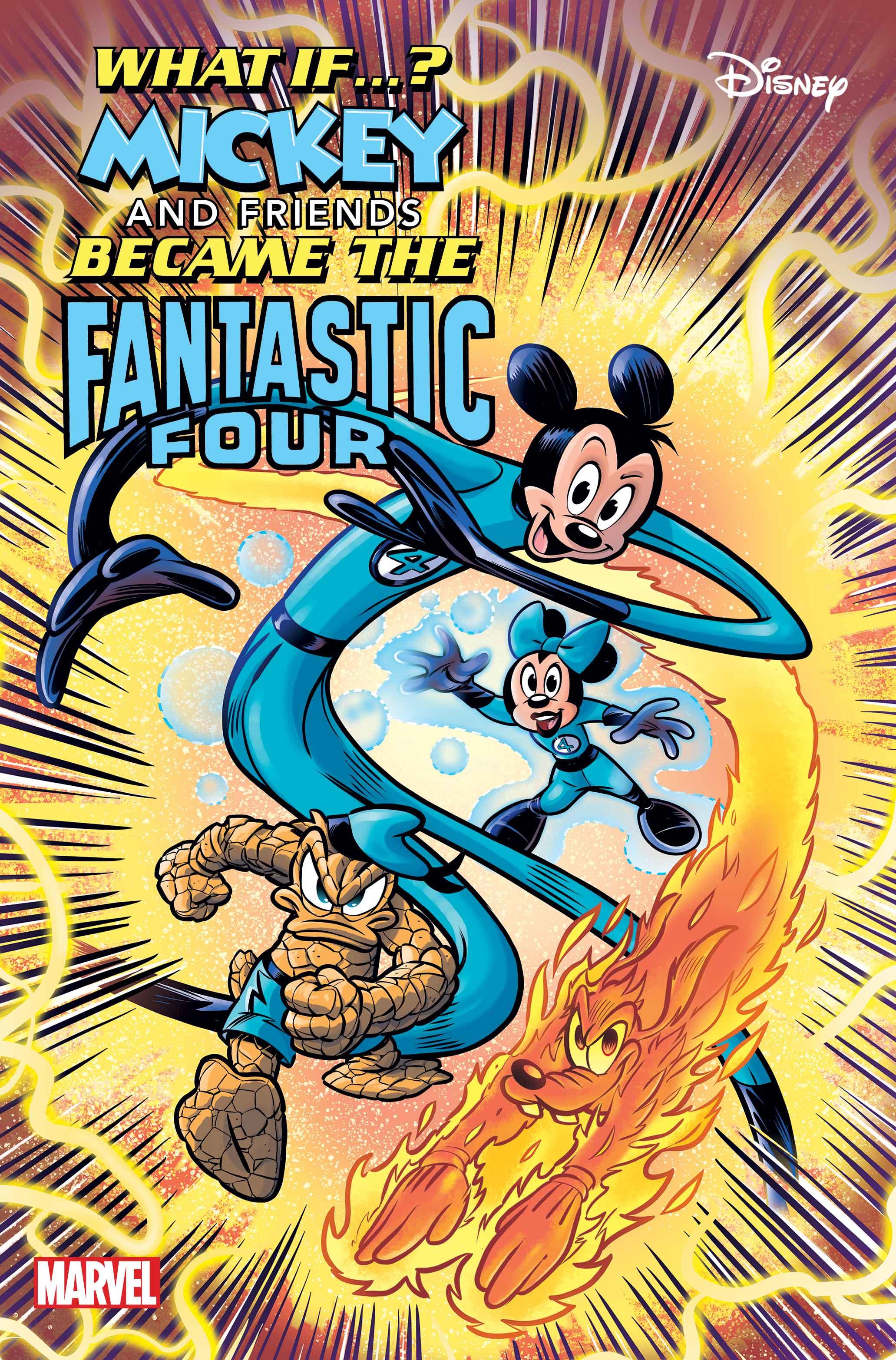 Marvel Transforms Mickey Mouse and Friends Into the Fantastic Four