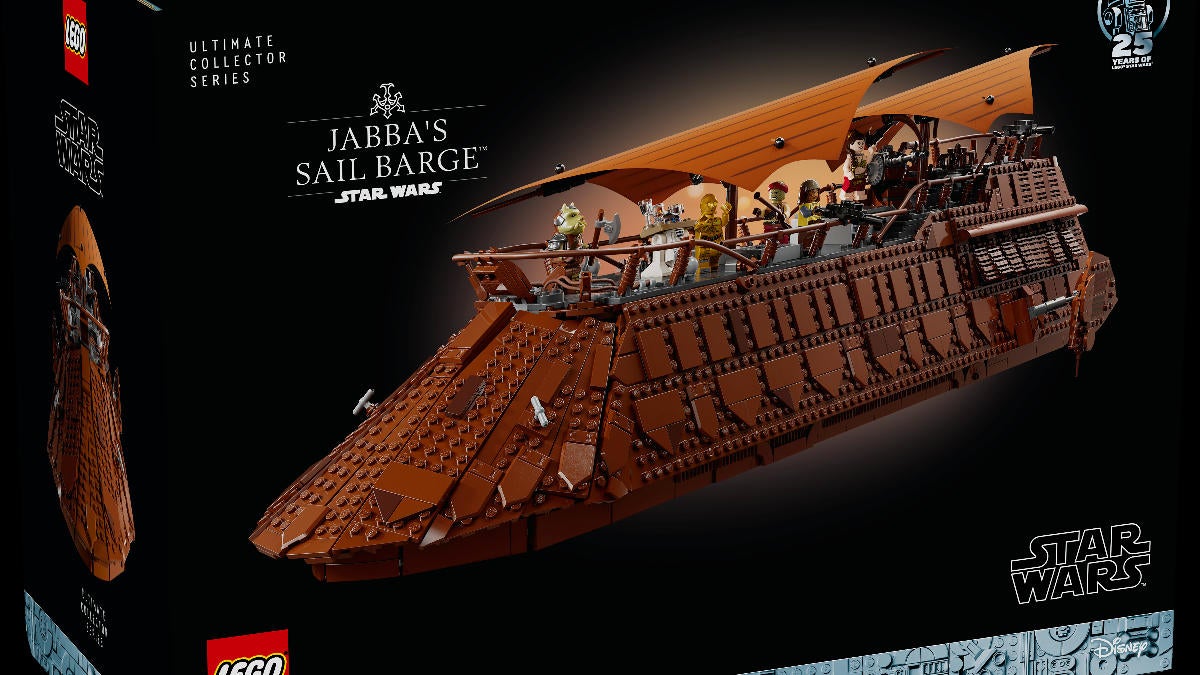 LEGO Star Wars UCS Jabba's Sail Barge Set Launches On October 3rd