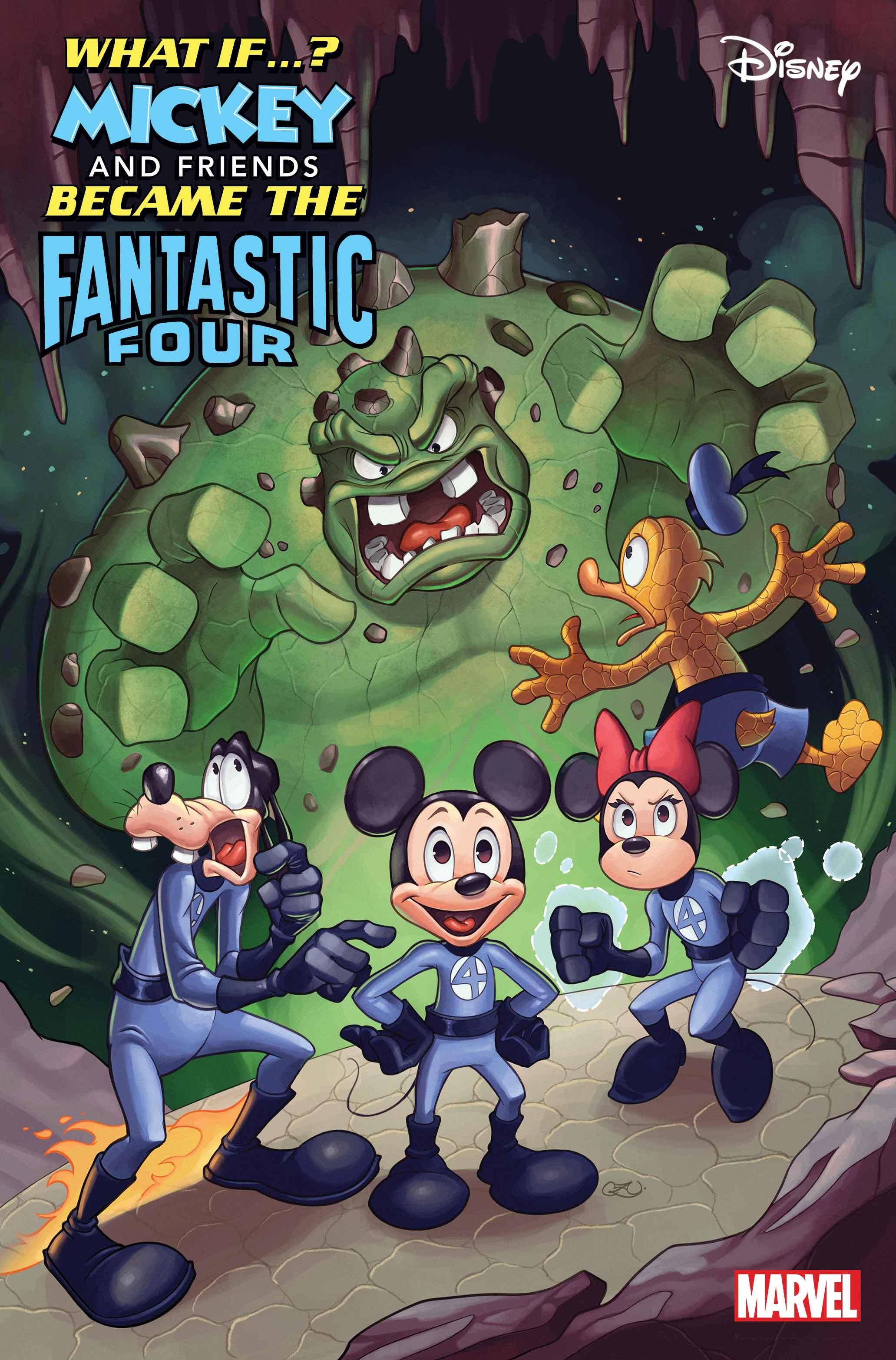 Marvel Transforms Mickey Mouse and Friends Into the Fantastic Four