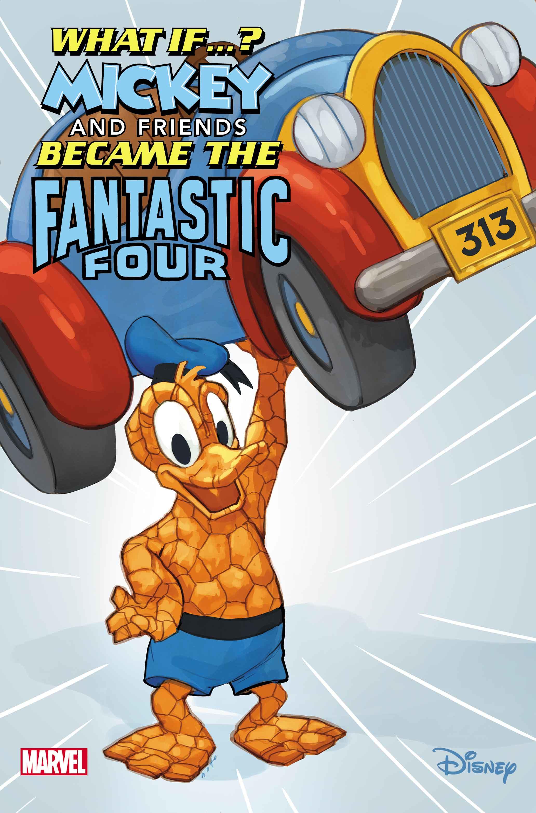 Marvel Transforms Mickey Mouse and Friends Into the Fantastic Four