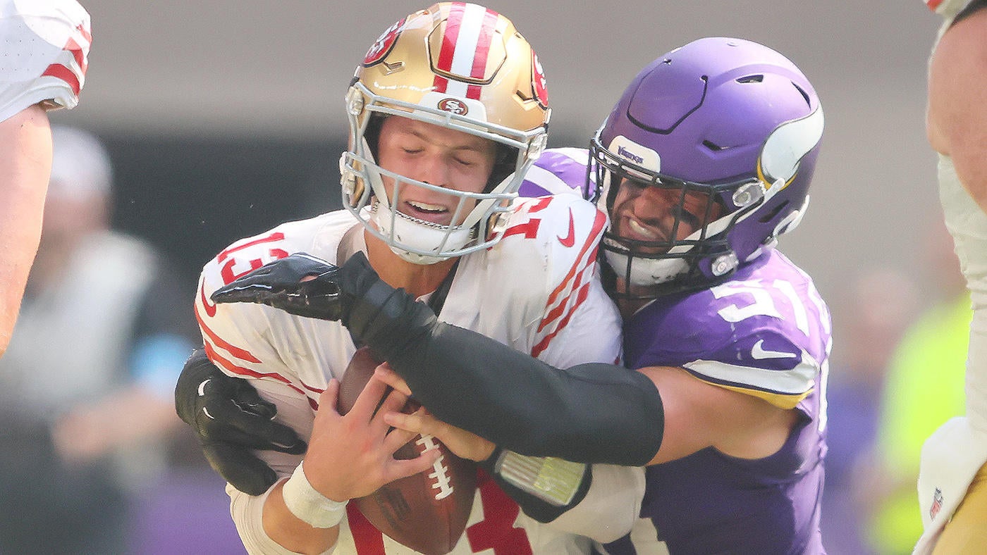 Brock Purdy tells Vikings DC Brian Flores his 'scheme is crazy' after 49ers' upset loss to Minnesota