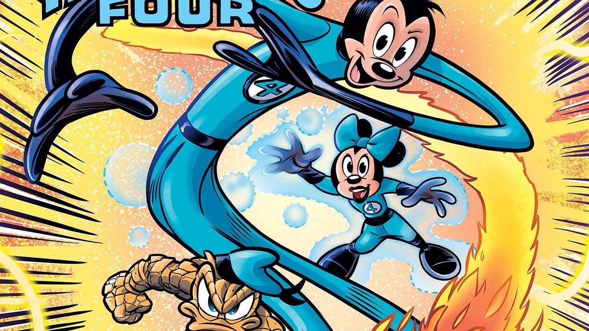 Marvel Transforms Mickey Mouse and Friends Into the Fantastic Four