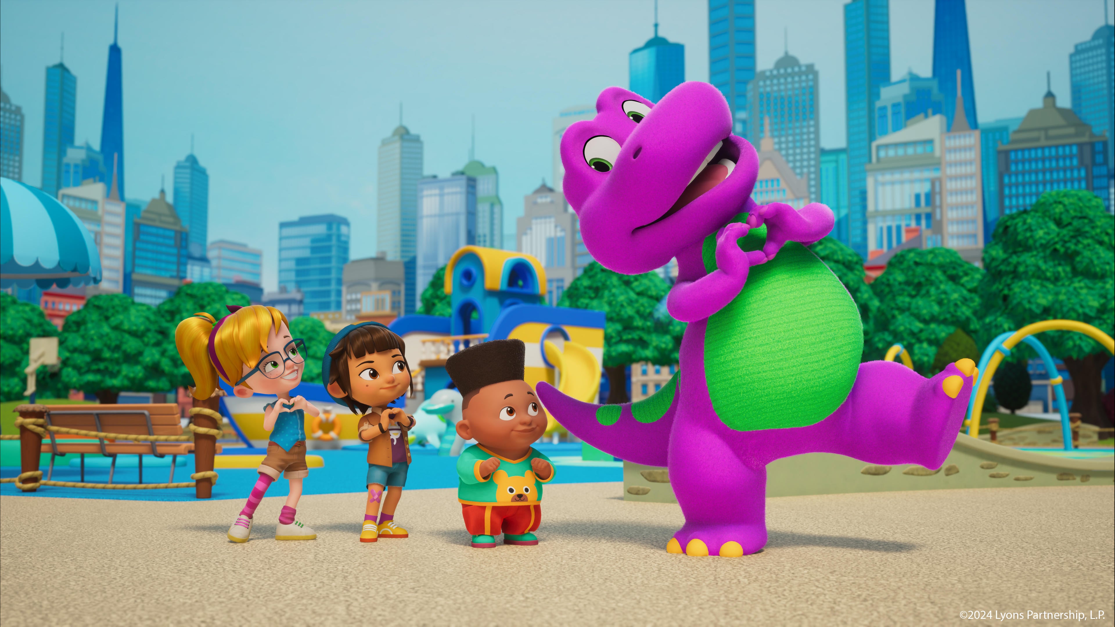 Barney's World Gives Beloved Classic Barney Song a New Update and Music Video