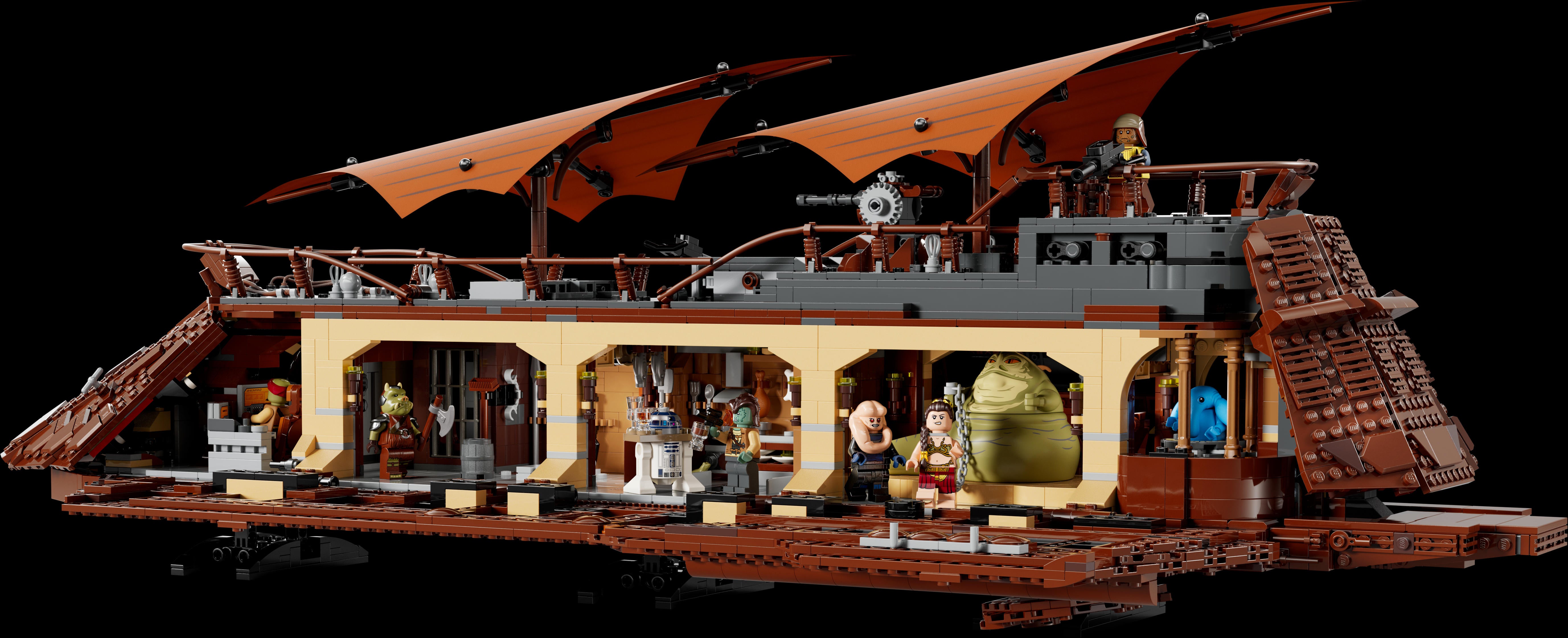 LEGO Star Wars UCS Jabba's Sail Barge Set Unveiled With 11 Minifigures