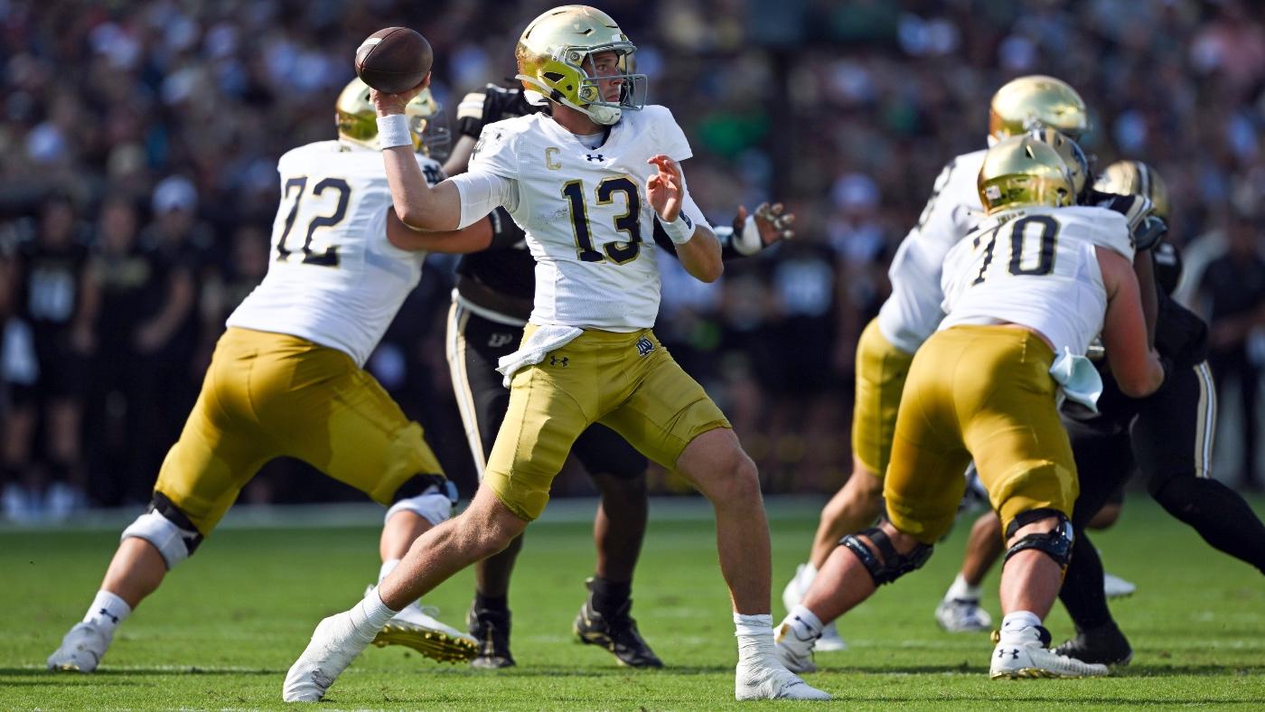 College football odds, picks, predictions for Week 5, 2024: Proven model backs Notre Dame in best bets