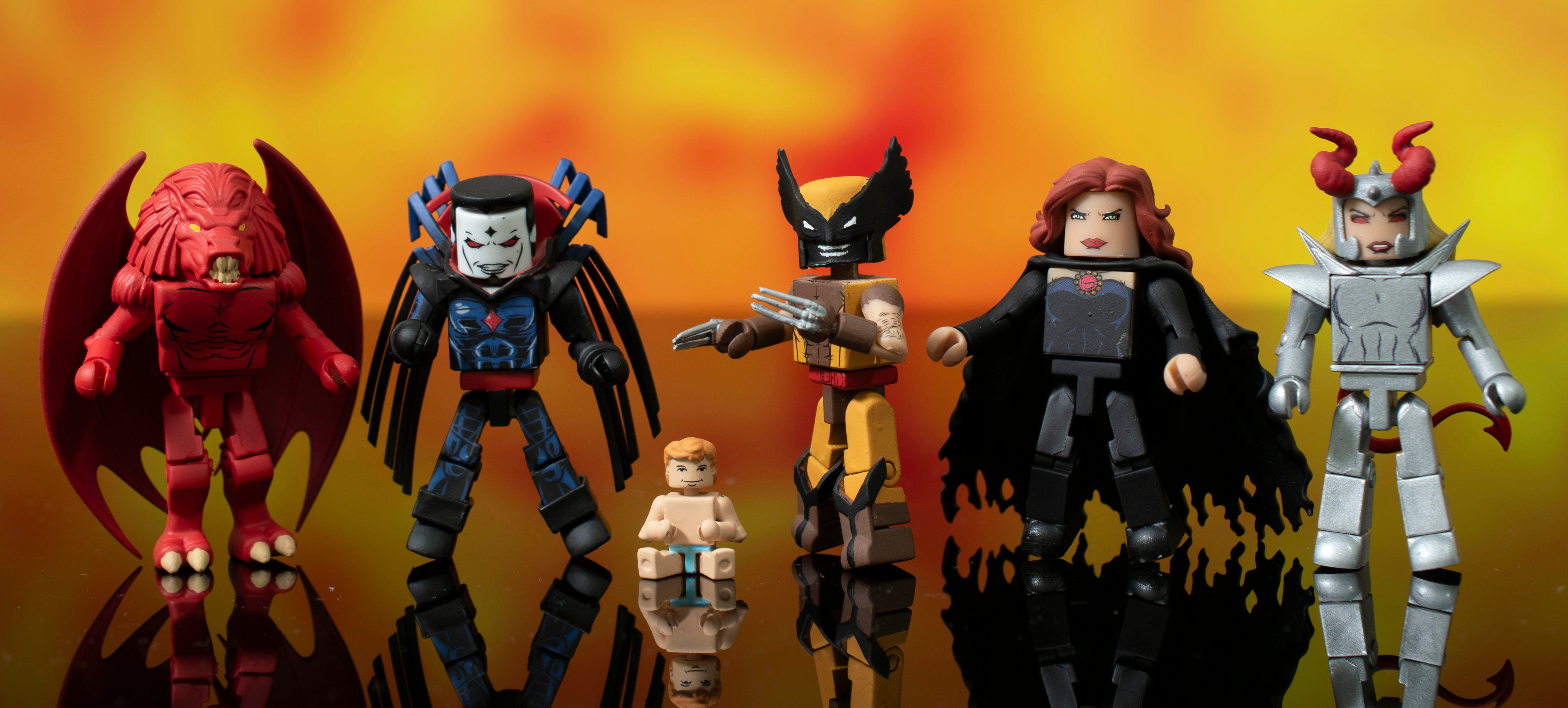 Check Out This First Look at Diamond Select Toys' X-Men: Inferno Minimates Set