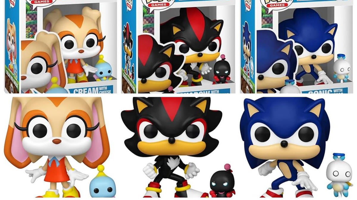 Новый Sonic the Hedgehog Funko Pops приходит с друзьями