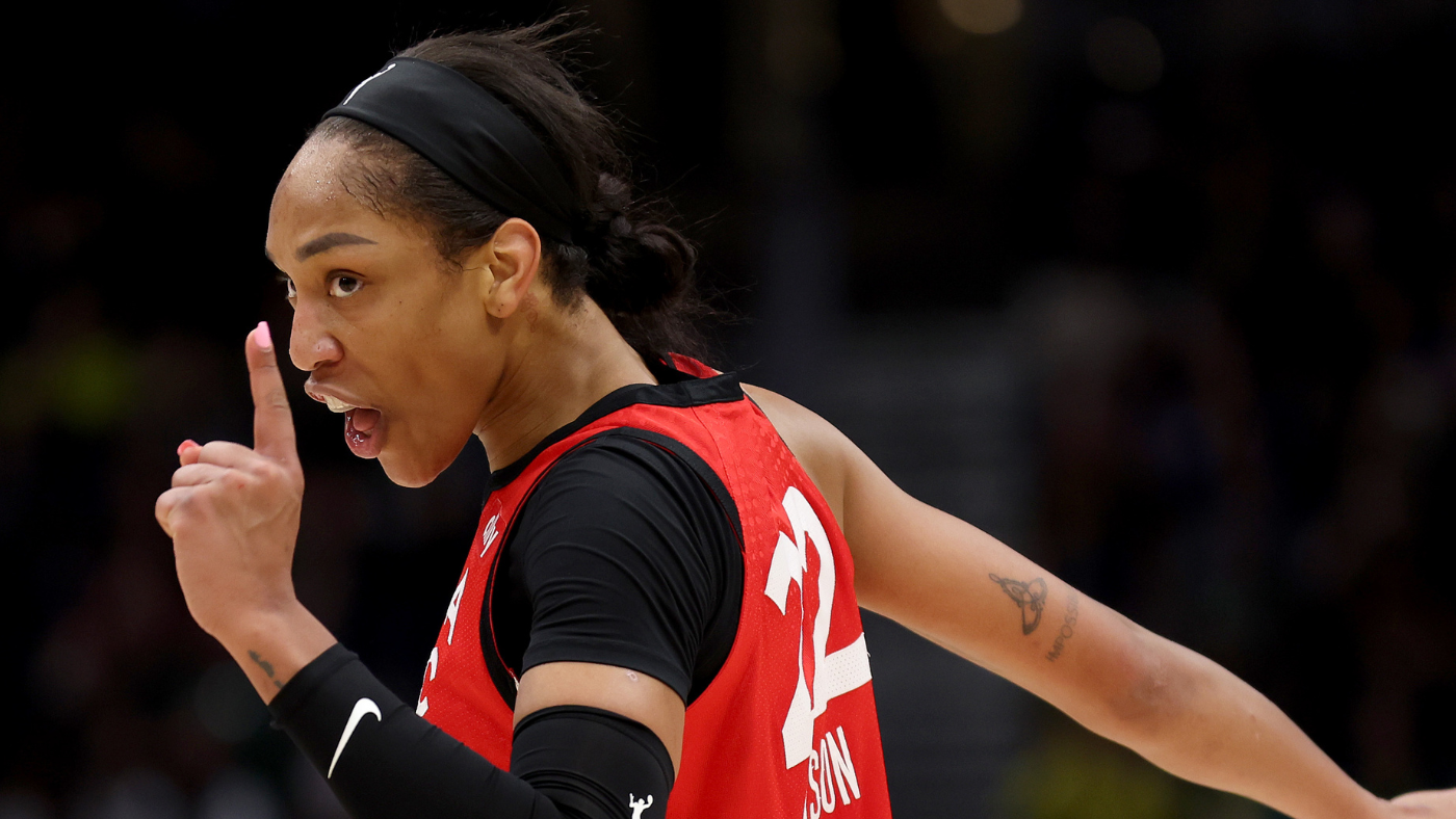 A'ja Wilson sets WNBA's single-season rebounding record amid historic individual season