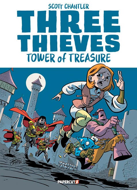 Papercutz представляет первое издание нового издания Three Thieves (эксклюзивно)