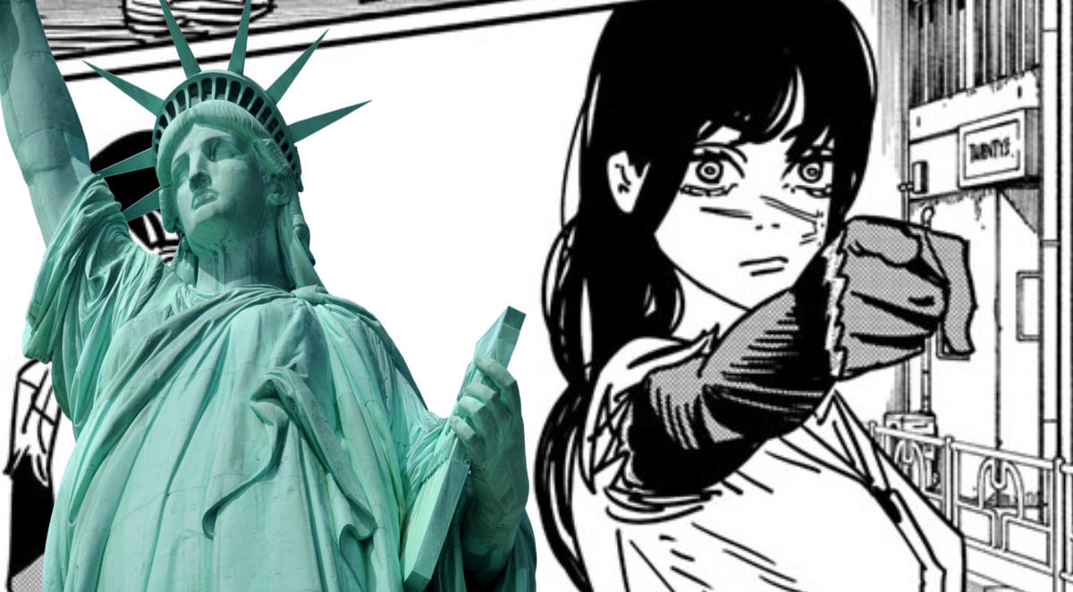 Chainsaw Man Statue of Liberty