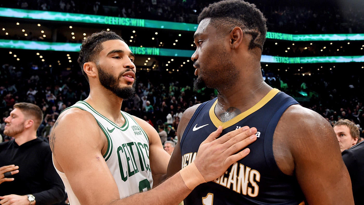 NBA top 10 wings, ranked: Zion Williamson makes the cut as Jayson Tatum continues to fill the stat sheet