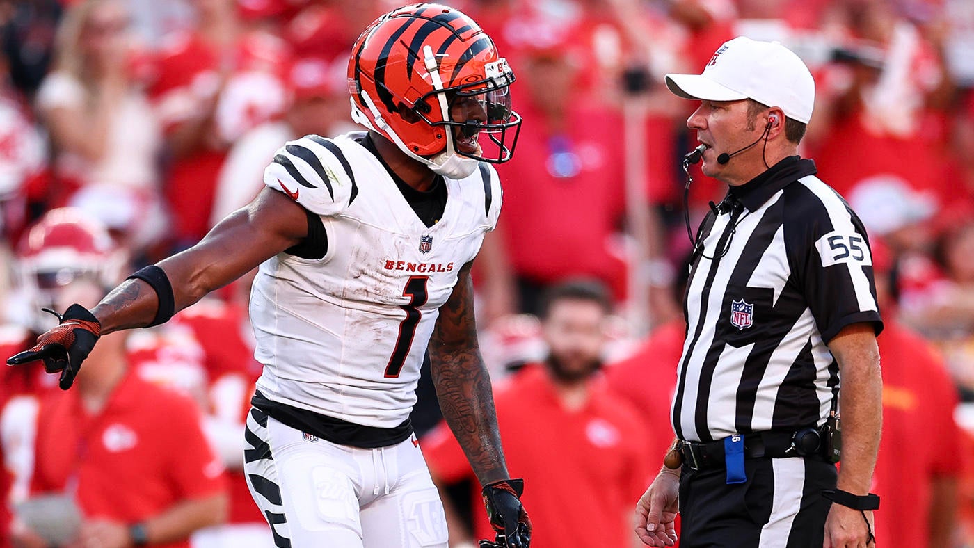 Bengals' Ja'Marr Chase fined $31,599 for screaming at referee during Week 2 loss to Chiefs