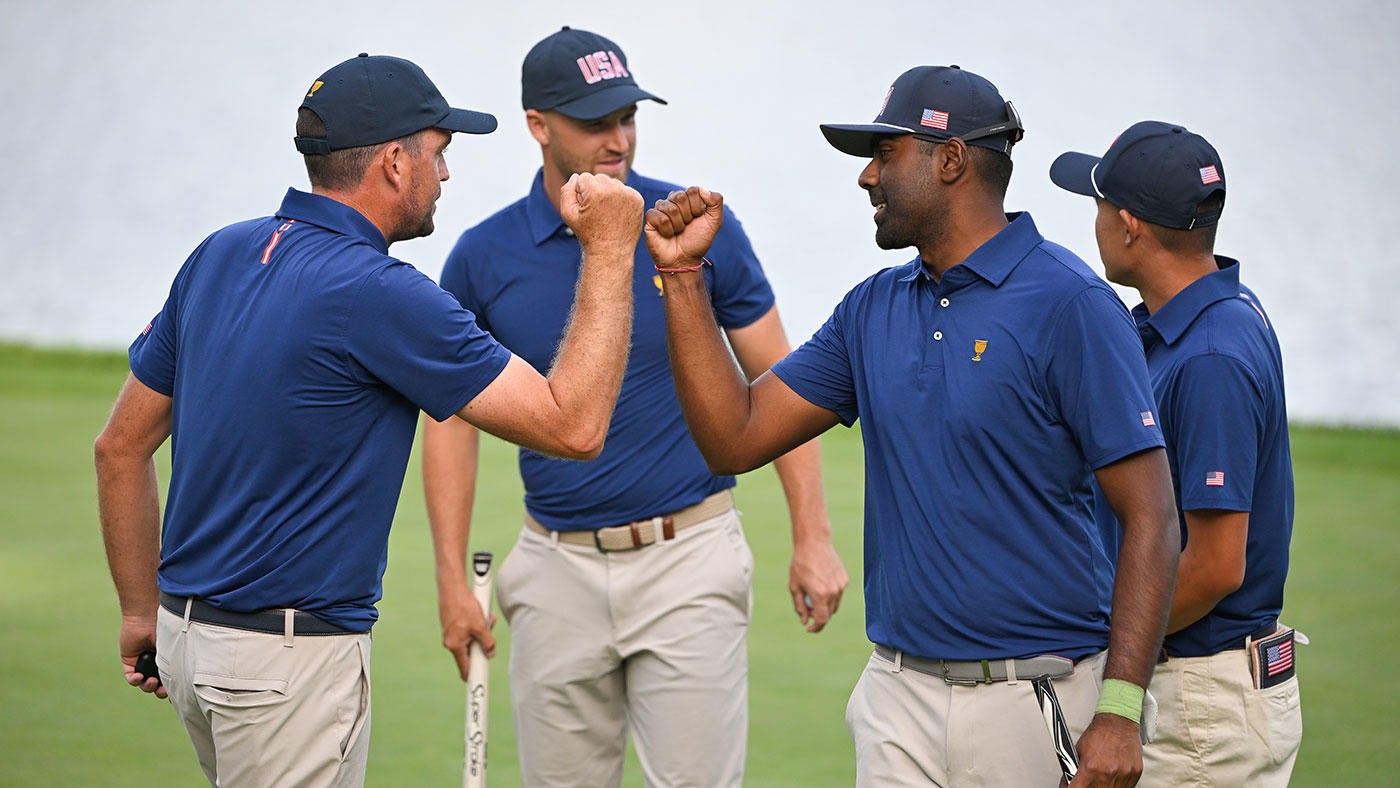 2024 Presidents Cup teams: United States, International records by player entering Royal Montreal