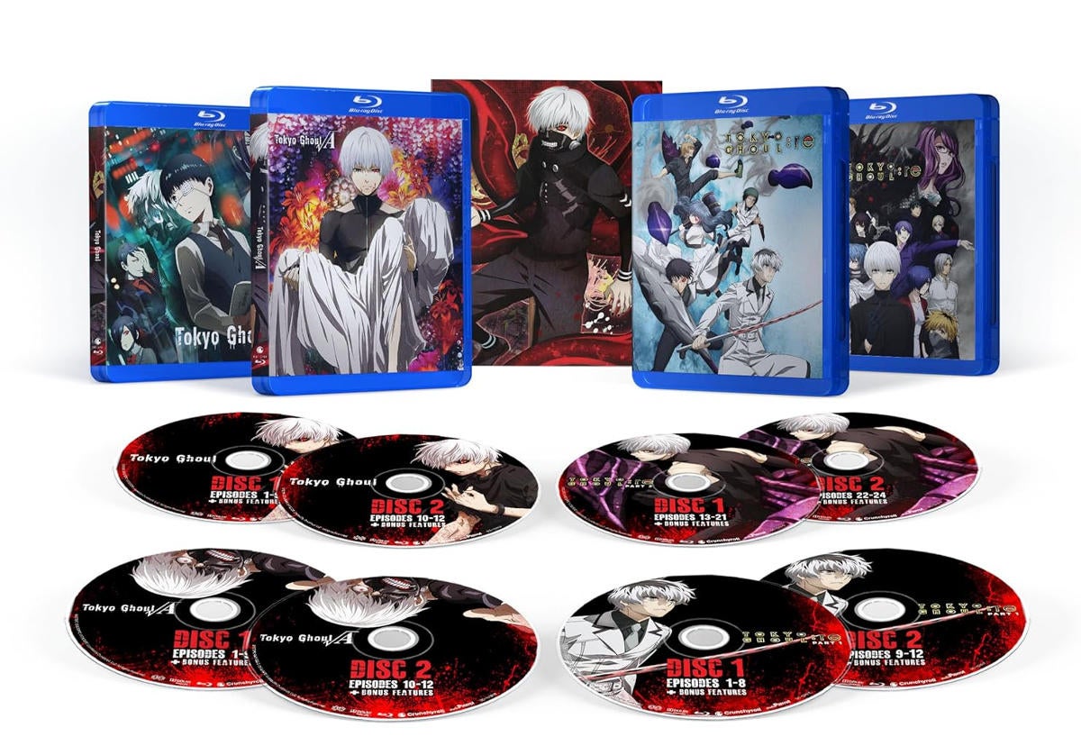 Tokyo Ghoul 10th Anniversary Blu-ray Box Set Collects The Complete Series For The First Time