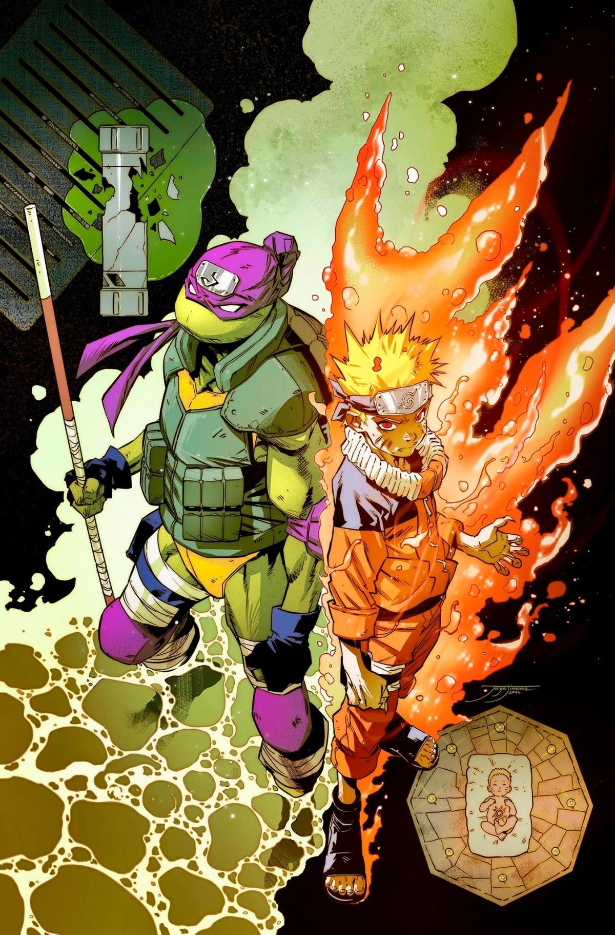 TMNT x Naruto Shares New Sneak Peek Ahead of Launch