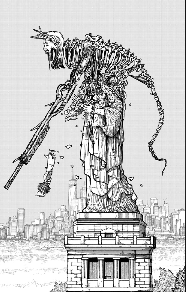 Chainsaw Man Cliffhanger Turns the Statue of Liberty Into a Deadly Devil