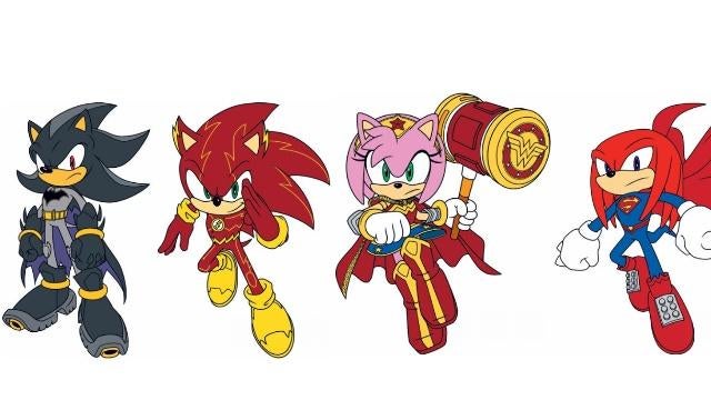 Sonic the Hedgehog Is Teaming Up With the Justice League