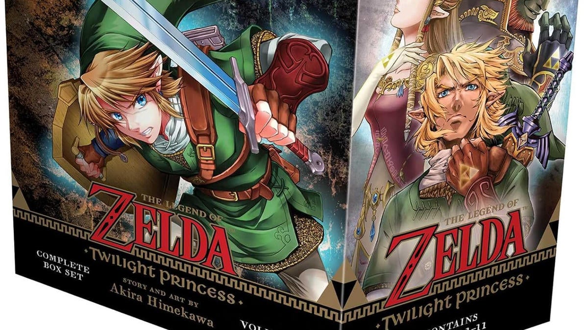 The Legend of Zelda: Twilight Princess Complete Manga Box Set Is Shipping Now