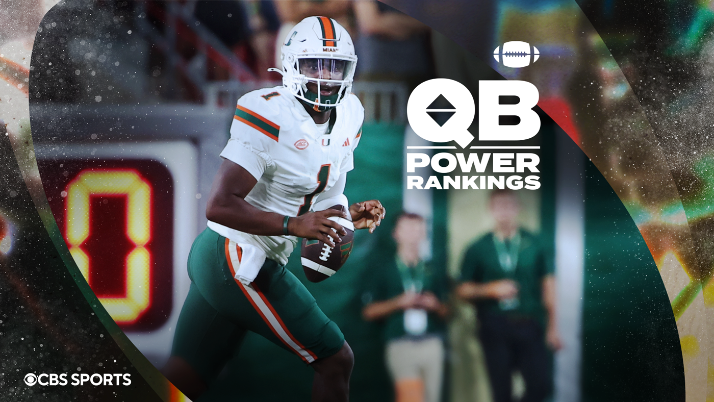 College Football QB Power Rankings: Miami's Cam Ward rises, Alabama's Jalen Milroe eyeing top spot