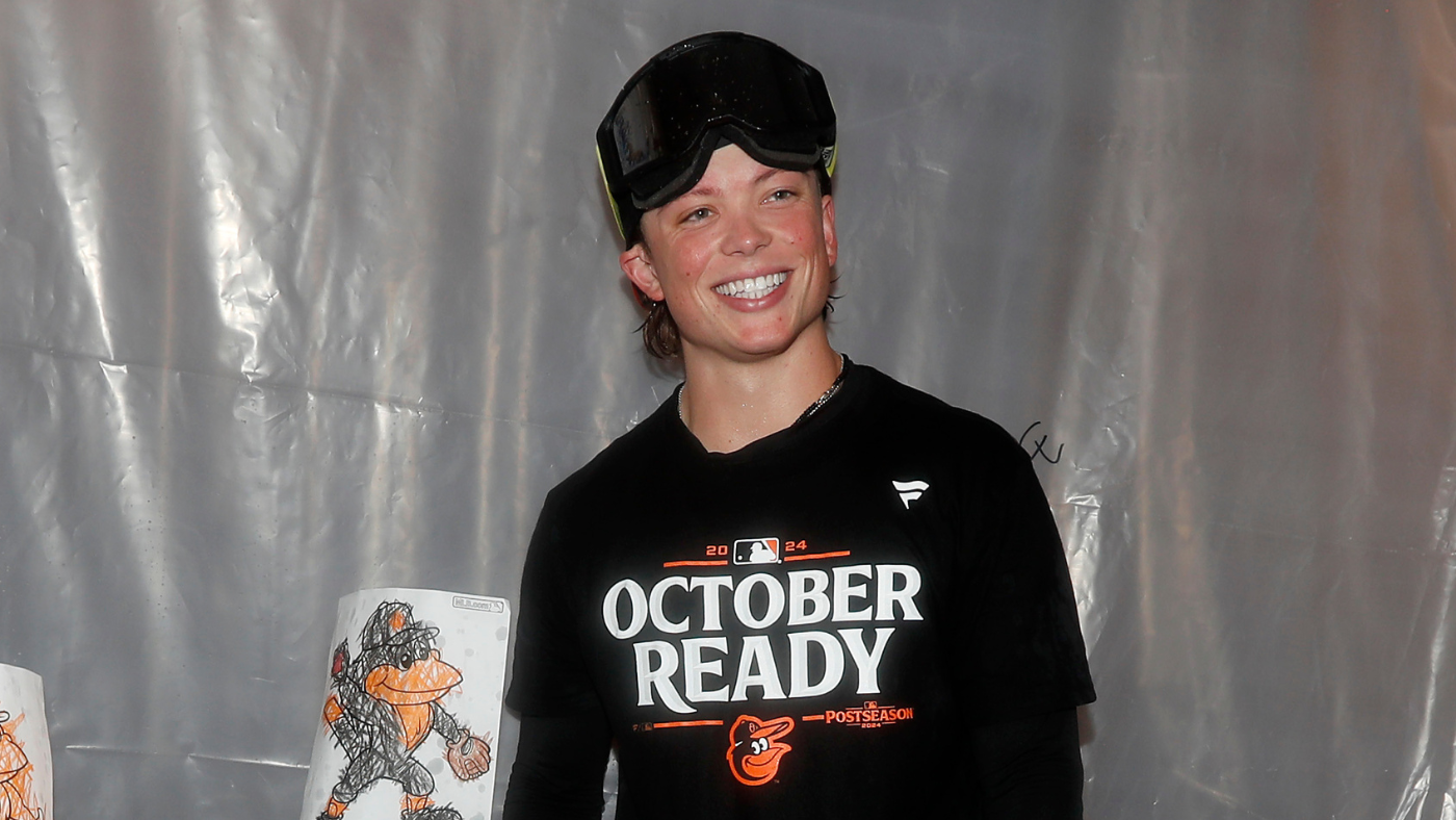 Orioles clinch playoff berth: Jackson Holliday, 20, celebrates with non-alcoholic 'Baby Bird Bath Water'